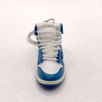 Jordan 1 Off-White Blue Porte Clé Sneakers