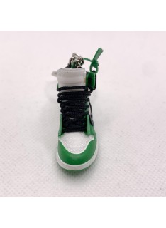 Jordan 1 Off-White Green Porte Clé Sneakers