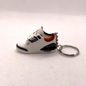 Jordan 3 Retro Fire Red Porte Clé Sneakers